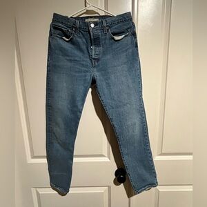 Levi’s wedgie jeans